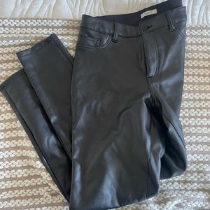Ricki’s high waisted faux leather pants size 6